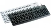 Klawiatury - CHERRY Comfort keyboard, USB klawiatura QWERTY Szary G83-6105LUNCH-0 - miniaturka - grafika 1