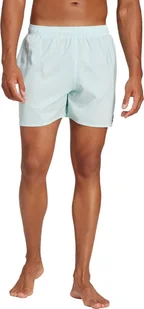 Spodenki kąpielowe męskie adidas Solid CLX Short-Length miętowe JC9918 S - Kąpielówki męskie - miniaturka - grafika 1