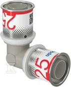 Łączniki, trójniki, kształtki - Kolano PPSU 25-25 Uponor S-Press Plus - miniaturka - grafika 1