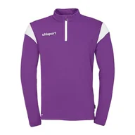 Koszulki i topy damskie - uhlsport Squad 27 1/4 Zip Top Piłka Nożna Koszulka z długim rękawem i Jersey Sportowy Bez Kapturem Unisex - miniaturka - grafika 1