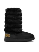 Śniegowce damskie - LOVE MOSCHINO Śniegowce JA24312G0LISH000 Czarny - miniaturka - grafika 1