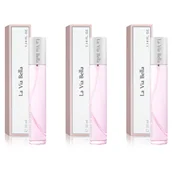 Zestawy perfum damskich - TEMU Perfumy damskie Zestaw 3x La Via Bella - Zestaw Perfumek idealnych do torebki - Długotrwały zapach i Niezwykła kompozycja - miniaturka - grafika 1