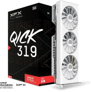 XFX RX 7800 XT 16GB QICK319 Core GAMING GDDR6 3 Fan white RX-78TQICKW9 - Karty graficzne - miniaturka - grafika 1