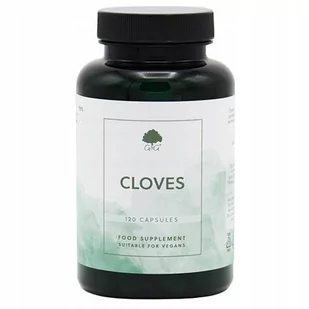 G&G, Cloves Goździki 500mg, 120 kaps. - Witaminy i minerały - miniaturka - grafika 1