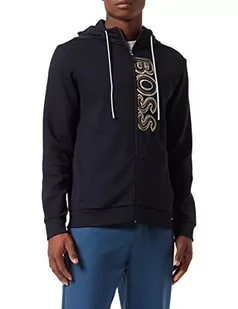 BOSS Męska bluza z kapturem, Dark Blue402., L - Bluzy męskie - miniaturka - grafika 1