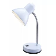 Lampy stojące - Globo Lighting Basic Lampka biurkowa Biały 2485 - miniaturka - grafika 1
