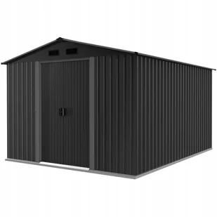 DOMEK OGRODOWY NARZĘDZIOWY METALOWY 312X257X202CM - Altany ogrodowe - miniaturka - grafika 1