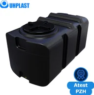 Zbiorniki na deszczówkę - UHP Zbiornik na wodę 400l UHP KUBATON SK-400 Czarny - miniaturka - grafika 1