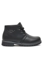 Botki damskie - Fila Trapery FFW0466 Czarny - miniaturka - grafika 1