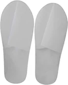 Meble i wyposażenie gabinetów medycznych - Jednorazowe kapcie z miękkiej włókniny - buty ochronne z zakrytymi palcami - Eco Beauty&Spa (Hotel Slippers) - miniaturka - grafika 1