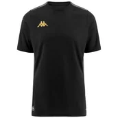 Koszulki męskie - Kappa Koszulka gracza Gabou czarna męska, rozmiar M - miniaturka - grafika 1