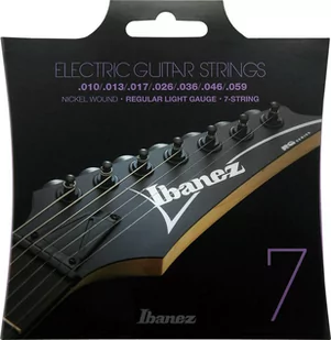 Ibanez IEGS71 komplet 7 strun Regular Light do gitary elektrycznej - Struny gitarowe  - miniaturka - grafika 1