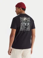 Koszulki męskie - Quiksilver T-Shirt Ev Desert Waves EQYZT08183 Granatowy Regular Fit - miniaturka - grafika 1