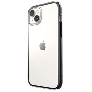 Speck Etui Presidio Perfect-Clear Impact Geometry do Apple iPhone 14 Plus Przezroczysto-czarny - Etui i futerały do telefonów - miniaturka - grafika 2