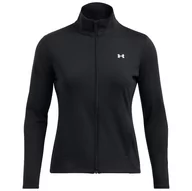 Bluzy sportowe damskie - Bluza damska Under Armour Motion Jacket EMEA Rozmiar: S / Kolor: czarny - miniaturka - grafika 1