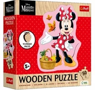 Puzzle - Puzzle drewniane 50 Wesoła Minnie TREFL - miniaturka - grafika 1