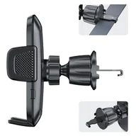 Uchwyty samochodowe do telefonów - Uchwyt na telefon TECH-PROTECT V8 Universal CD & Vent Czarny - miniaturka - grafika 1