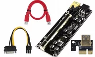 Kable komputerowe i do monitorów - Riser VER009S-Plus PCI-E PCI USB3.0 MINING ETH BTC - miniaturka - grafika 1