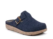 Kapcie damskie - Ciepłe kapcie damskie filcowe pantofle domowe zakryte Inblu ED-19-37 - miniaturka - grafika 1