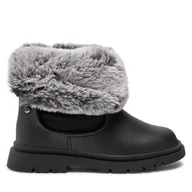 Buty dla dziewczynek - Śniegowce Mayoral 44485 Czarny - miniaturka - grafika 1