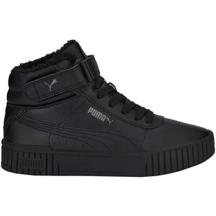 Buty dla dzieci Puma Carina 2.0 Mid WTR czarne 387380 01-38 - Moda i Uroda OUTLET - miniaturka - grafika 1