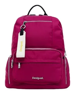 Desigual Women's Accessories Nylon Backpack Medium, czerwony, jeden rozmiar - Torebki damskie - miniaturka - grafika 1