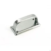 Zawiasy, okucia i inne akcesoria - Uchwyt meblowy podłużny z podkładką 5182 Srebrny - miniaturka - grafika 1