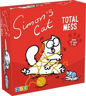 MDR Dystrybucja, gra towarzyska Simon's Cat Total Mess Card Game - wersja językowa angielska - Gry planszowe - miniaturka - grafika 1