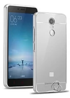Etui i futerały do telefonów - Bumper Mirror Xiaomi Redmi Note 3 Srebrny - miniaturka - grafika 1