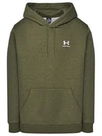 Bluzy męskie - Under Armour Bluza Ua Essential 1373880 Zielony Loose Fit - miniaturka - grafika 1