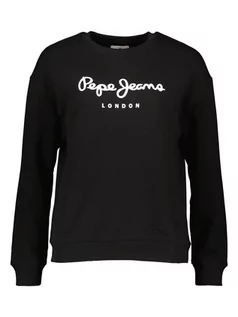 Bluzy damskie - Pepe Jeans Bluza w kolorze czarnym - grafika 1