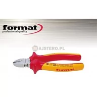 Kombinerki i obcęgi - FORMAT Szczypce tnące boczne izolowane VDE 12037-uniw - miniaturka - grafika 1