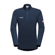 Bluzy męskie - Bluza trekkingowa męska Mammut Aenergy ML Half Zip Pull - miniaturka - grafika 1