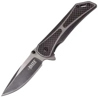 Noże - Nóż składany Master Cutlery Elite Tactical - Black - miniaturka - grafika 1