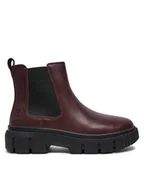 Botki damskie - Timberland Sztyblety TB0A2QHQC601 Bordowy - miniaturka - grafika 1