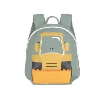 Lassig Plecak mini Tiny Drivers Spychacz - Plecaki szkolne i tornistry - miniaturka - grafika 1