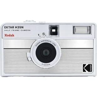 Aparat wielokrotnego użytku KODAK EKTAR H35N Camera Striped Silver - Aparaty analogowe - miniaturka - grafika 1