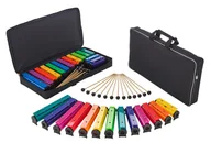 Akcesoria do perkusji - Dzwonki chromatyczne na tubach Rainbow Chime Bars TRCB-27B - miniaturka - grafika 1