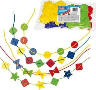 Quercetti QUERCETTI PRZEWLEKANKI KSZTAŁTY - Zabawki kreatywne - miniaturka - grafika 1