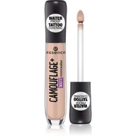 Korektory do twarzy - Essence CAMOUFLAGE+ Matt Concealer - Wodoodporny korektor w płynie - 20 - LIGHT IVORY ESSMWWPL-WPL-01 - miniaturka - grafika 1