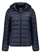 Kurtki damskie - Geographical Norway Kurtka pikowana "Atikamap" w kolorze granatowym - miniaturka - grafika 1