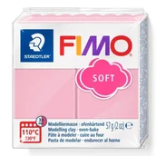Masy plastyczne - Masa termoutwardzalna Fimo 57g różowa truskawka - Staedtler - miniaturka - grafika 1