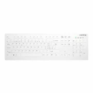 Klawiatury - CHERRY AK-C8112 klawiatura Medyczna RF Wireless QWERTZ Swiss Biały  AK-C8112-FU1-W/CH - miniaturka - grafika 1