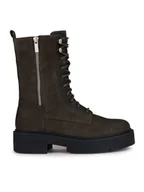 Botki damskie - Geox Botki D Spherica Ec7 D36VDJ 00022 C9002 Szary - miniaturka - grafika 1