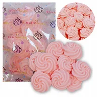 Dodatki do ciast w proszku - Posypka na tort bezy beziki cukrowe różowe ozdoby dekoracje 50g 10szt - miniaturka - grafika 1