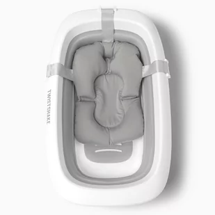 TWISTSHAKE, Poduszka do kąpieli, Szara - Wanienki dla dzieci - miniaturka - grafika 1