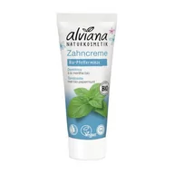 Pasty do zębów - Alviana Pasta Do Zębów z Miętą 75ml - Alviana VINPASDZĘMIĘT - miniaturka - grafika 1