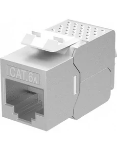 Pro Keystone module RJ45 CAT 6A STP slim-line 4040849794483 - Kable komputerowe i do monitorów - miniaturka - grafika 1