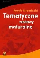 Książki do nauki języka niemieckiego - Tematyczne Zestawy Maturalne - Język Niemiecki +CD - miniaturka - grafika 1
