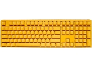 Ducky One 3 Yellow Gaming Tastatur, RGB LED - MX-Red (US) Klawiatura Gamingowa DKON2108ST-RUSPDYDYYYC1 - Klawiatury - miniaturka - grafika 1